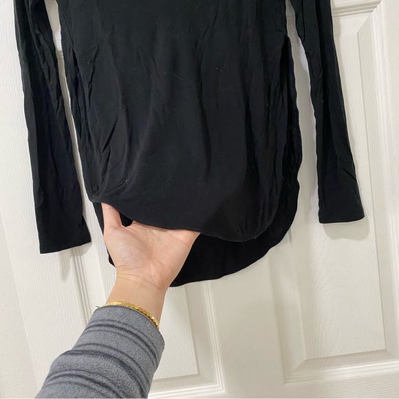 Artizia Wilfred Tulip Hem V Neck Long Sleeve Top - Picture 5 of 7